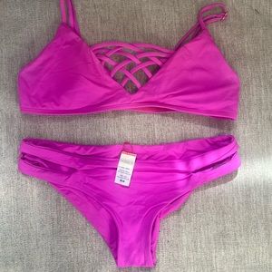 L*Space Fuschia Bikini